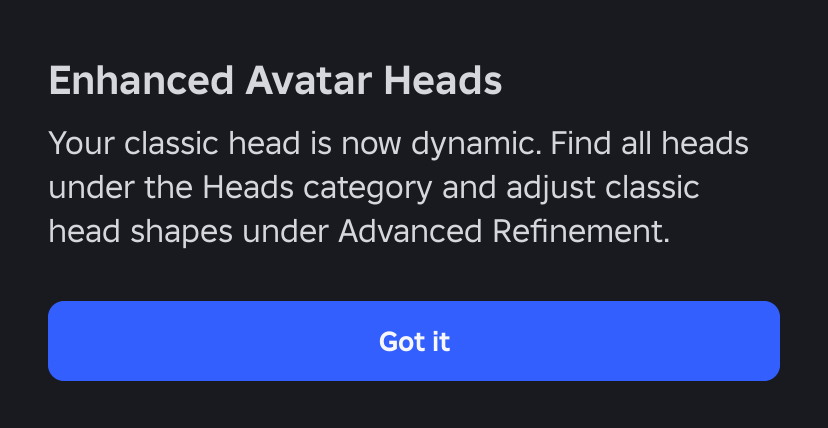 I think roblox wouldn’t listen to everyone